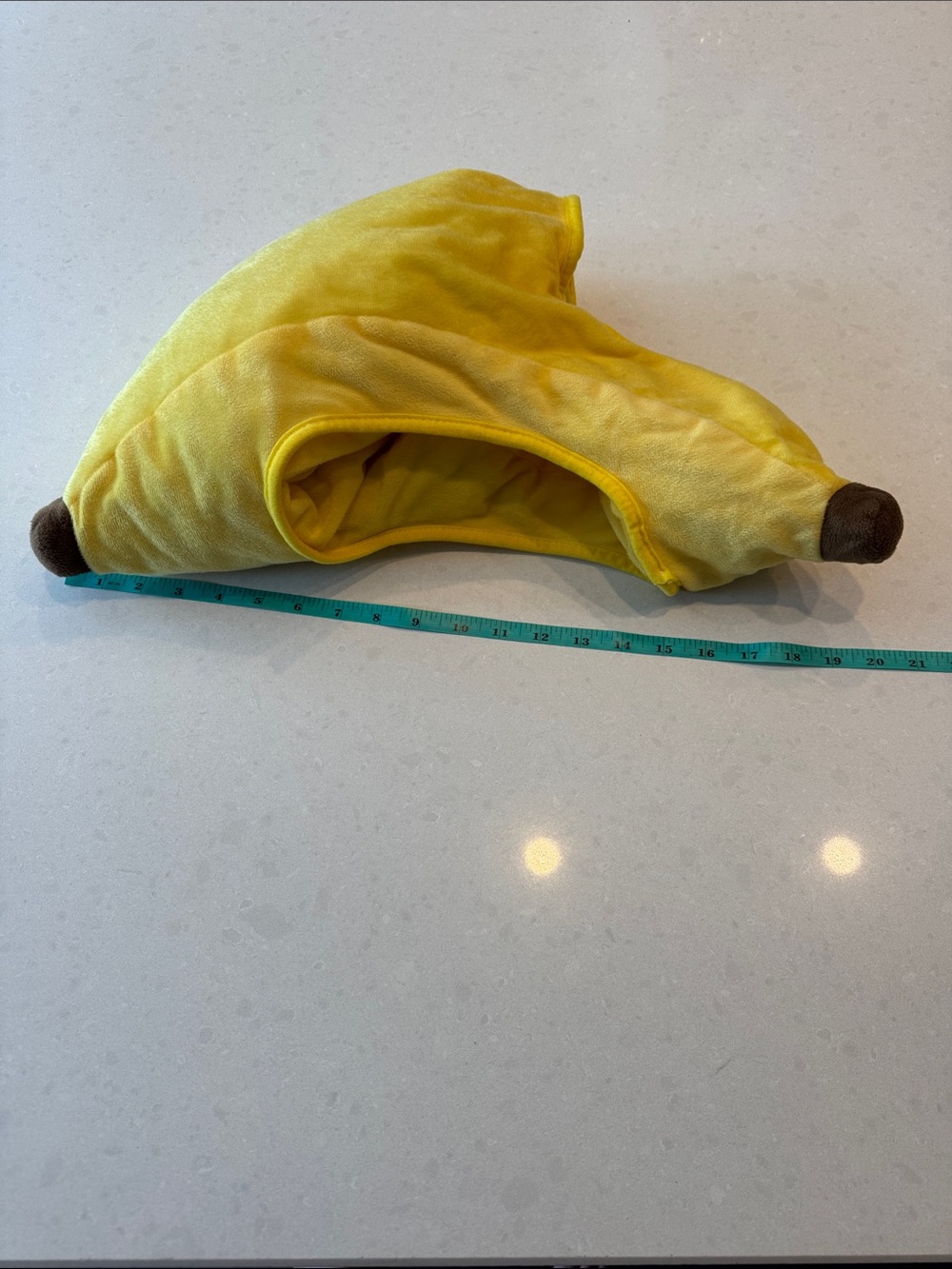 Plush Yellow Banana Kids Costume Hat